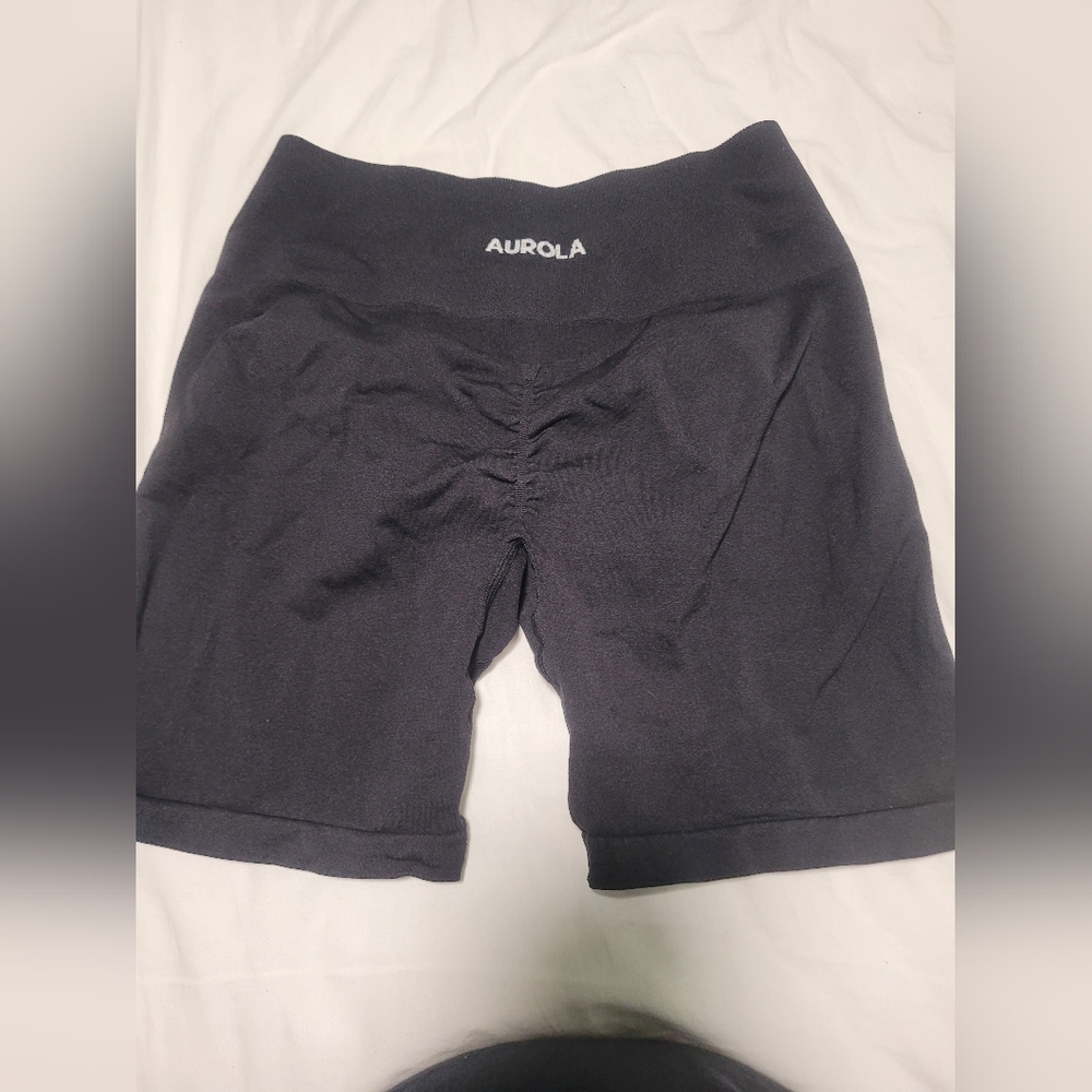 Black bike shorts